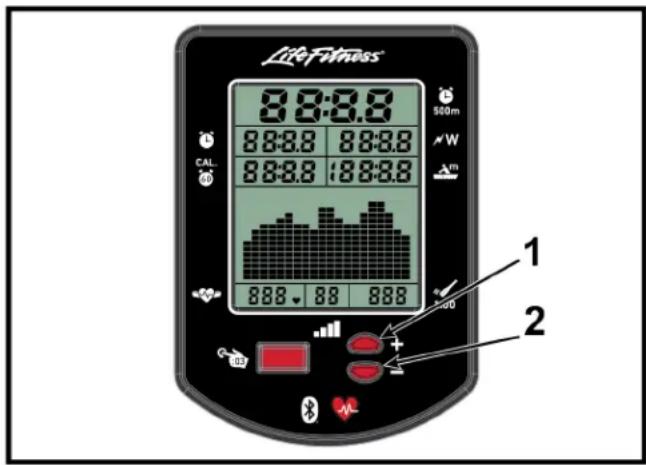 Life Fitness HX - Firmware-Update der Konsole - 1
