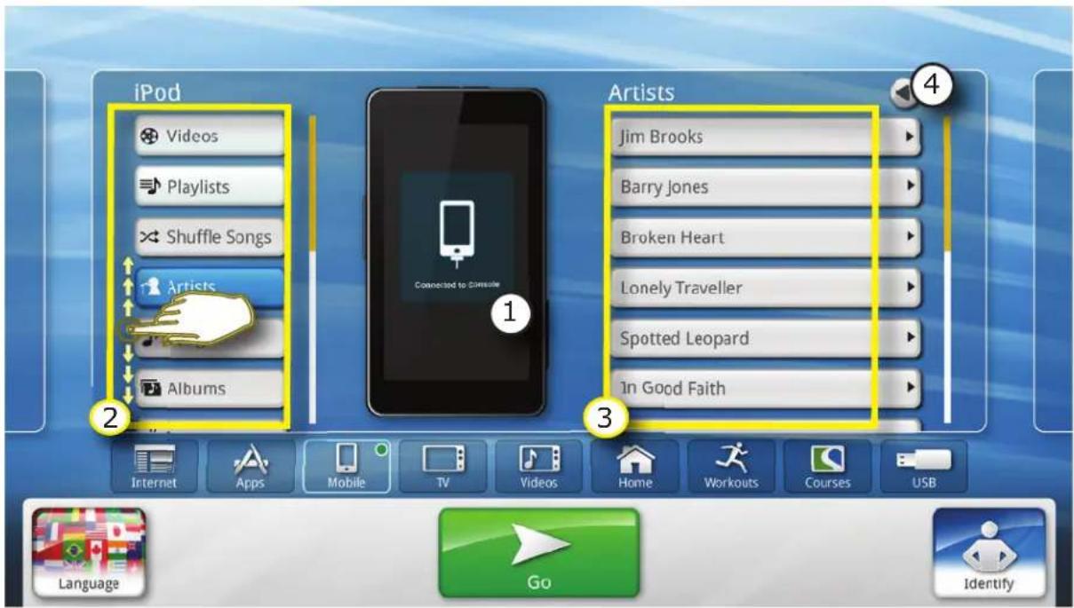 Life Fitness Platinum Club Series Discover SE - MOBILES GERÄT (Apple) - 2