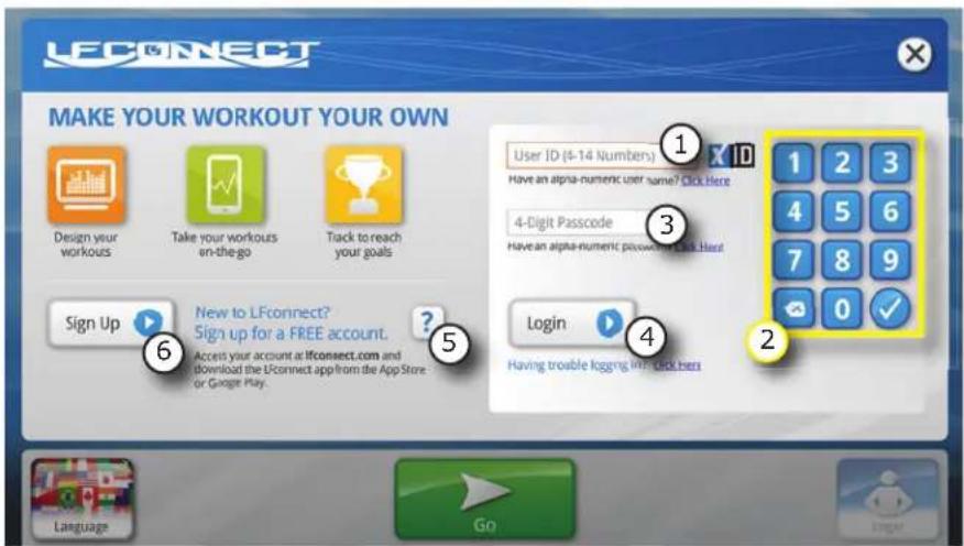 Life Fitness Platinum Club Series Discover SE - 1.Sprachoptionen - 4