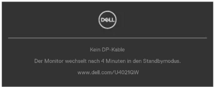 DELL UltraSharp U4021QW - Selbsttest - 1