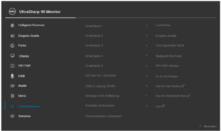 DELL UltraSharp U4021QW - Einstellung des KVM-USB-Switch - 1