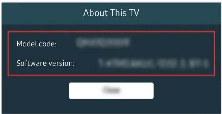 SAMSUNG UA50TU8100K - Updating the latest TV's software - 6