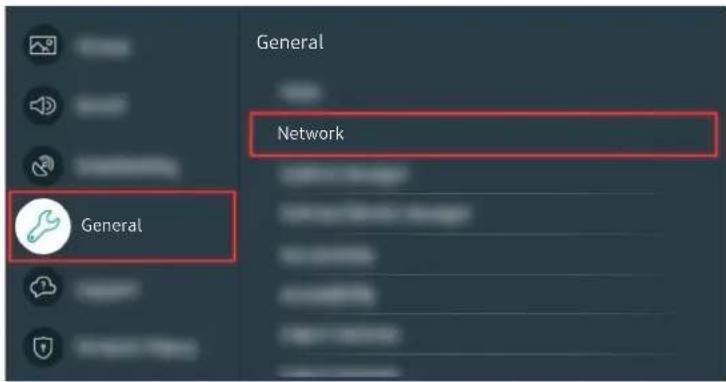 SAMSUNG UA50TU8100K - When the TV can't connect to the Internet - 4