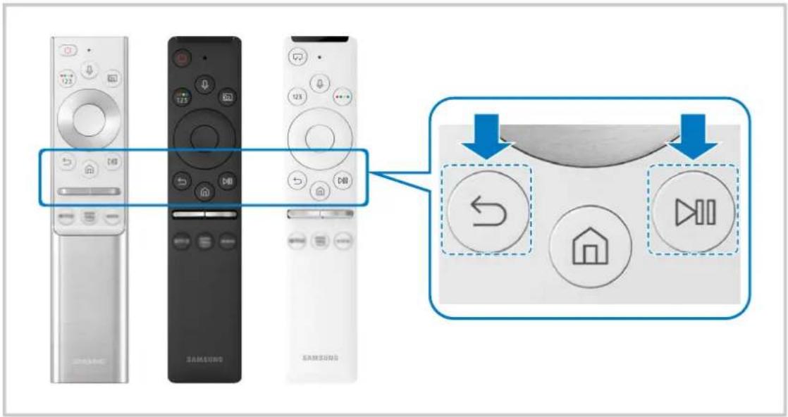SAMSUNG UA50TU8100K - Connecting the Samsung Smart Remote to the TV - 1