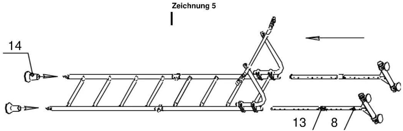 Wallbarz DSKM-4-8.11.G1.410.01-54 - Die Sprossenwand mit den Einlagen verbinden. - 1