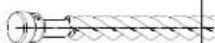 Wallbarz DSKM-4-8.11.G1.410.01-54 - Komplettierung des Schlagseils DSK-WO 91.02.08-20 - 1