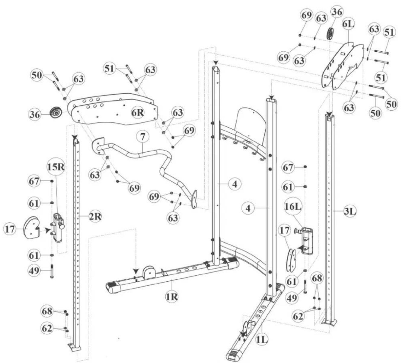 BodyCraft F603 - ACHTUNG - 1