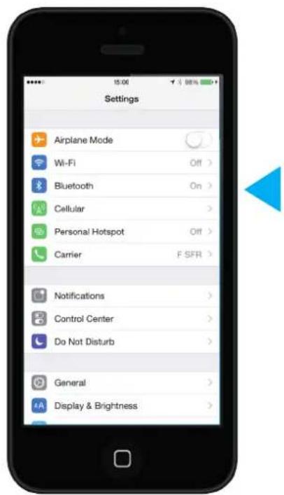BLUETENS BLT01 - Aktivierung von Bluetooth - 1