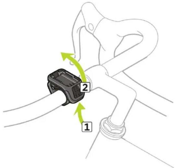 TOMTOM Runner 2 - Fahrradhalterung verwenden - 4