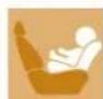 CITROEN Relay (2014) - INSTALLING A CHILD SEAT USING A THREE POINT SEAT BELT - 1