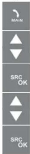 MAIN ↑ ↓ SRC OK ↑ ↓ SRC OK