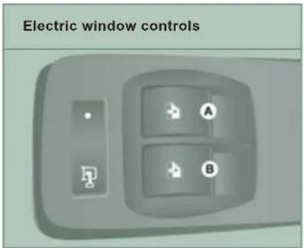Electric window controls