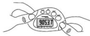 TUNTURI JS-210 - ■ SETTING OF STRIDE LENGTH AND BODY WEIGHT - 2