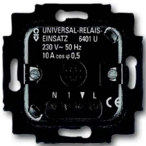 Busch-Jaeger 6401 U-102 - Universal-Relais-Einsatz - 1