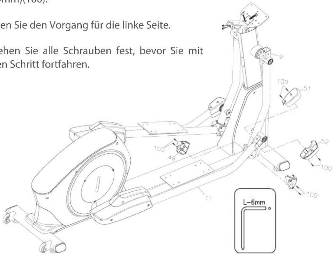 TAURUS X10.5 Smart - Schritt 6: Montage Schwenkarmabdeckungen - 1