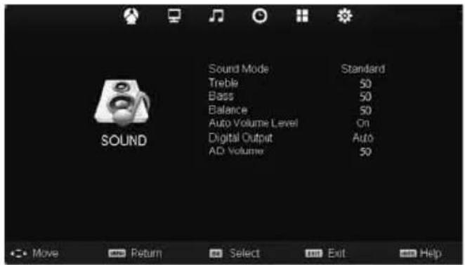 UMC M32/57G_GB-FTCU-UK - SOUND MENU - 1