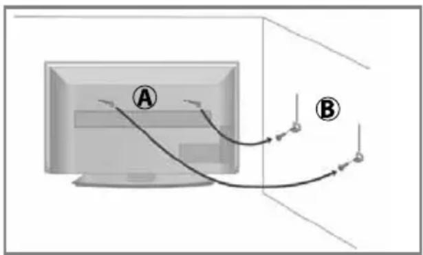 UMC M40/74G-GB-FTCU-UK - For this type of installation you will need a fastening chord (available free of charge from the helpline) - 1