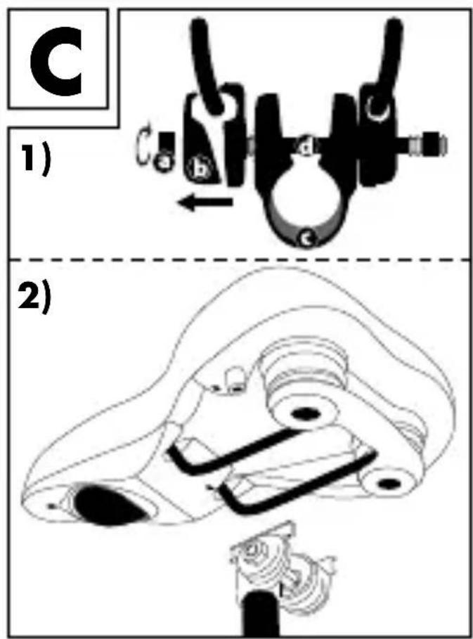 C 1) 2)