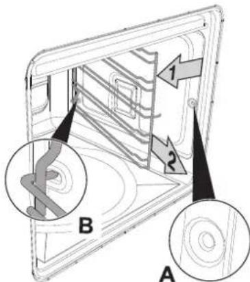 SMEG C6GMXA8 - Removing guide frames (where present) - 1