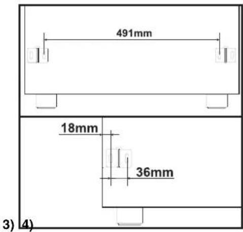 SMEG C6GMXA8 - Wall mounting brackets (where present) - 3
