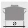 SMEG C6GMXA8 - Pan diameters - 1