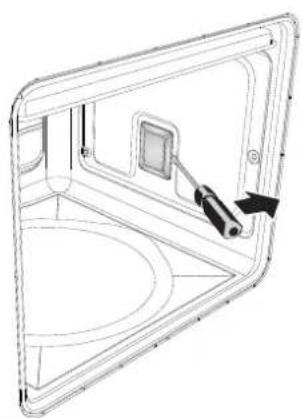 SMEG C6GMXA8 - Replacing the light bulb - 1