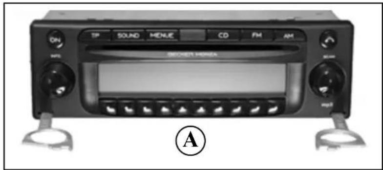 BECKER MonzaMP3 7887 - Installation and removal instructions - 1