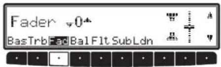 Fader 0 BasTrb 0 Bal Flt SubLdn
