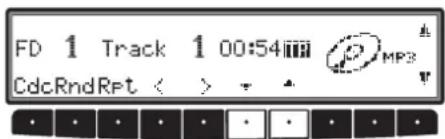 FD 1 Track 1 00:54 CdcRndRpt < > MP3