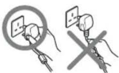 SONY Bravia KLV-46X200A - AC power cord protection - 1