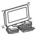 SONY Bravia KLV-46X200A - Recommended place for the LCD TV - 1