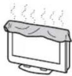 SONY Bravia KLV-46X200A - Ventilation - 1