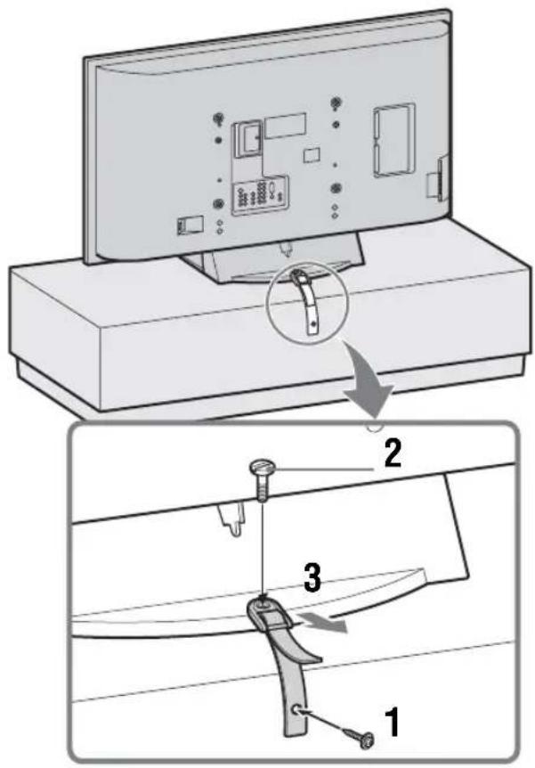 Diagram showing a device with labeled parts and a close-up view of the component being inserted into a panel.