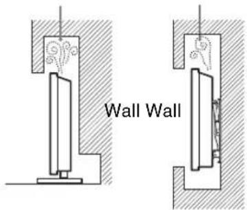 SONY Bravia KLV-46X350A - Ventilation - 3
