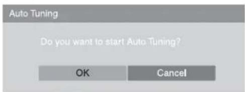 SONY Bravia KLV-46X350A - Auto tuning the TV - 1