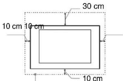 SONY Bravia KLV-46X350A - Ventilation - 1
