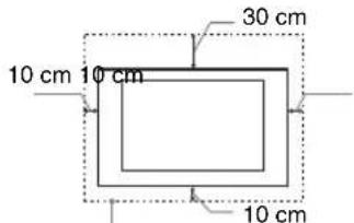 30 cm 10 cm 10 cm 10 cm