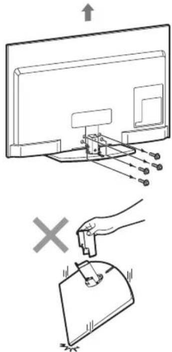 Diagram illustrating a device mounting process with labeled components and directional arrows, including a hand holding a tool.
