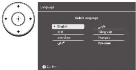 Language Select language. • English 中文 Tăng Việt mān lǐng Français Pysskai Confirm