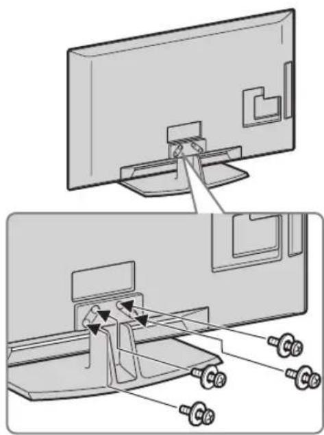 SONY Bravia KLV-40WE5 - 1: Attaching the stand - 2