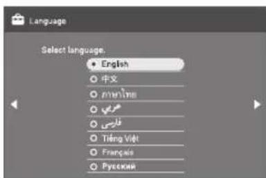 Language Select language. • English ○ 中文 ○ mǐnǐng ○ yí ○ tǐng Việt ○ Français ○ PYSKAN