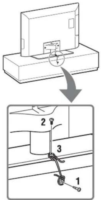 Diagram showing a device mounting process with labeled parts and directional arrow indicating assembly.