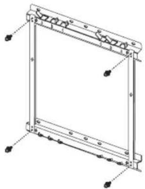 SONY Bravia KLV-42EX410 - When installing the base bracket on the wall (for SU-WL50B): - 1