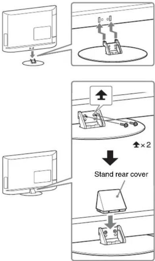 Stand rear cover