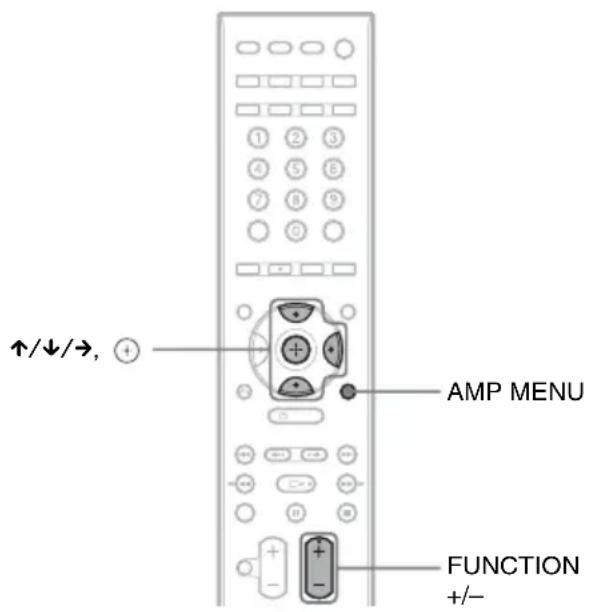 SONY DAV-DZ820KW - Enjoying the Radio or Other Components - 1