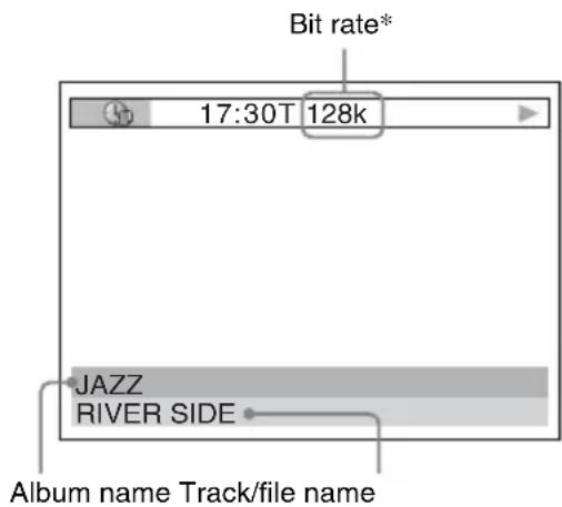 SONY DAV-DZ820KW - To check DATA CD/DATA DVD (MP3 audio/DivX video) text - 1