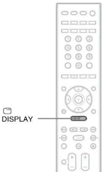SONY DAV-DZ820KW - Guide to the Control Menu Display - 1