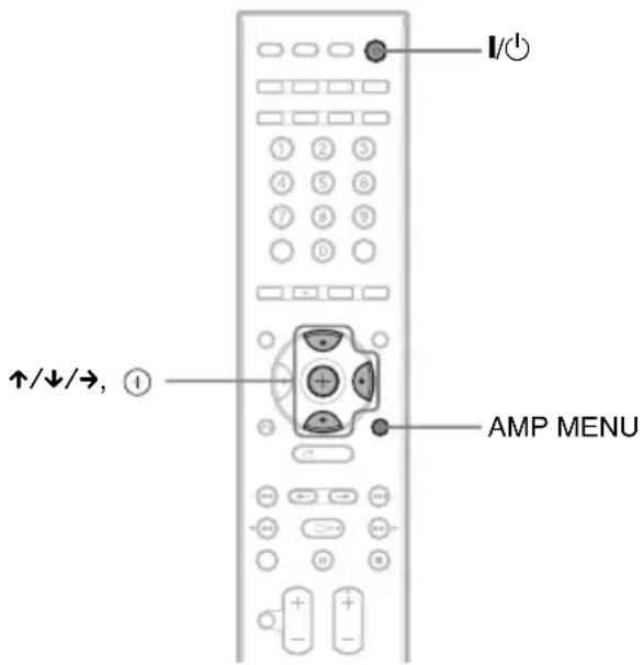 SONY DAV-DZ820KW - Turning off the Demonstration - 1