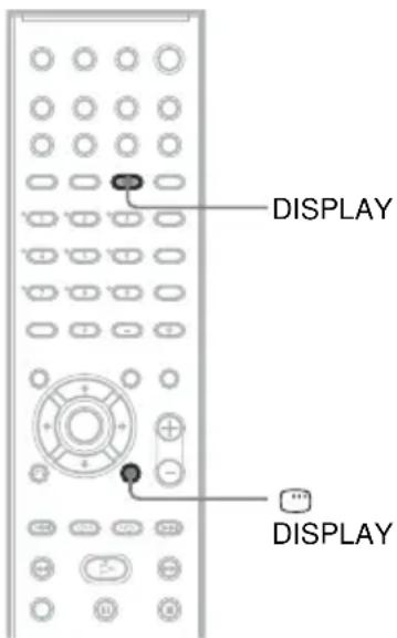 SONY DAV-DZ550 - Viewing Information About the Disc - 1