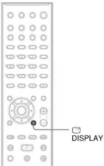 SONY DAV-DZ550 - Guide to the Control Menu Display - 1